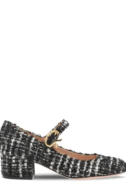 Mary Ribbon Boucle Heels