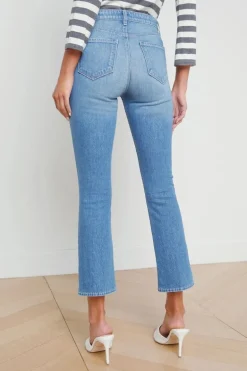 Mira Cropped Micro Boot Jean