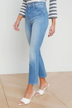 Mira Cropped Micro Boot Jean