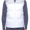 Mixed Media Puffer Vest