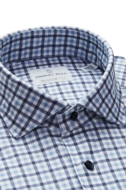 Modern 4-Flex Plaid Shirt