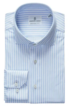 Modern 4-Flex Stripe Shirt