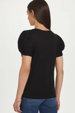 Mutton Sleeve Knot Tee
