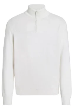 Oasi Cashmere Zip Mock Sweater
