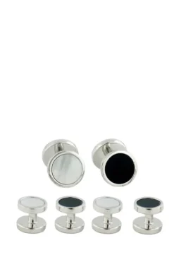 Onyx & Mother of Pearl Stud Set