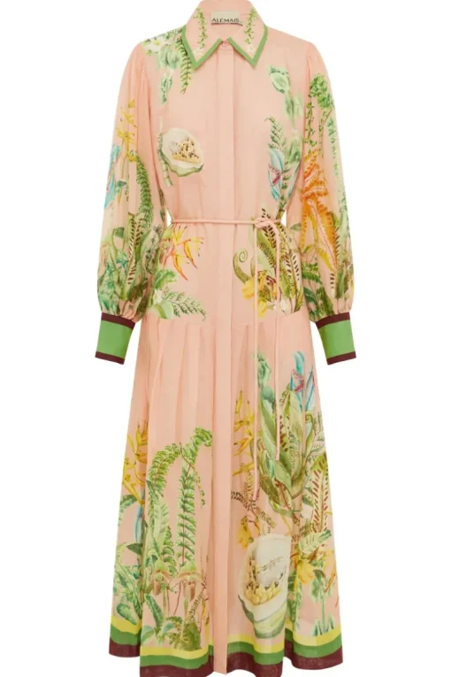 Papaya Shirtdress
