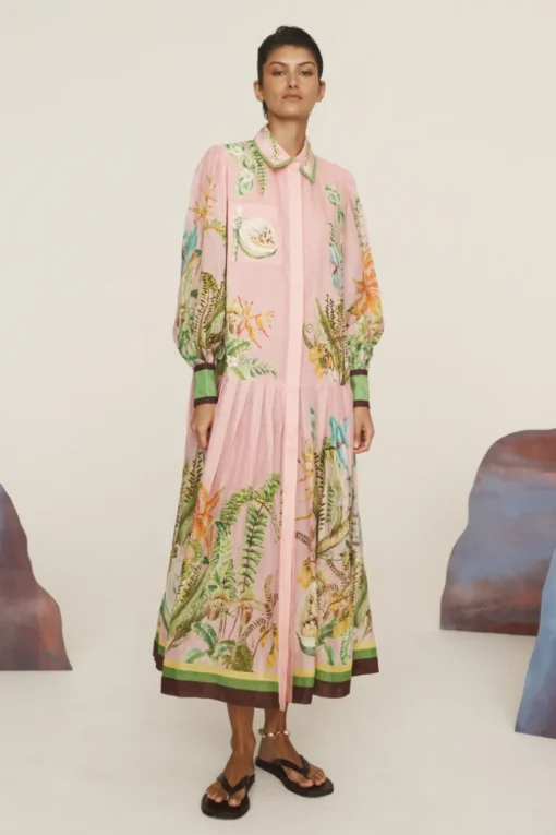 Papaya Shirtdress