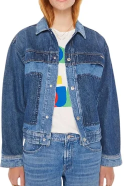 Patch Denim Jacket