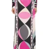 Pesci Print Maxi Skirt