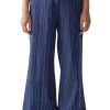 Pinstripe Chino Jeans