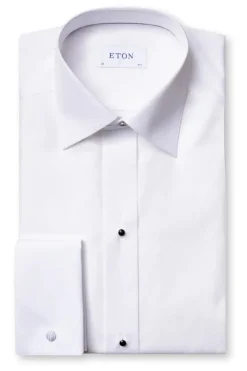Piqué Tuxedo Shirt, Contemporary
