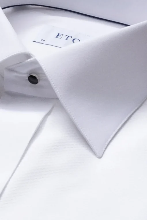 Piqué Tuxedo Shirt, Contemporary