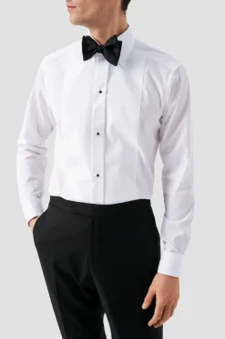 Piqué Tuxedo Shirt, Slim