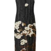 Pleated Sleeveless Dress