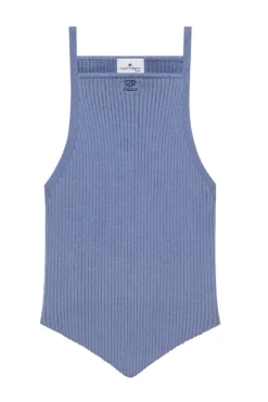 Pointy Rib Knit Tank