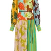 Poppy Spliced Shirtdress