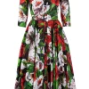 Printed Aster Dress