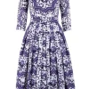 Printed Audrey Dress #4