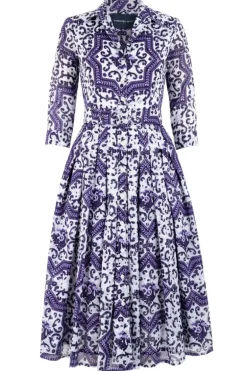 Printed Audrey Dress #4