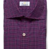 Purple Check Shirt