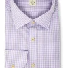 Purple Check Shirt