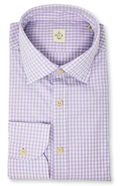 Purple Check Shirt