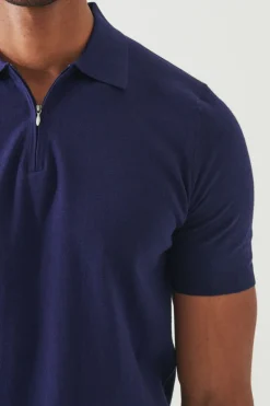 Quarter Zip Polo