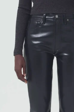 Recycled Leather Riley Long High Rise