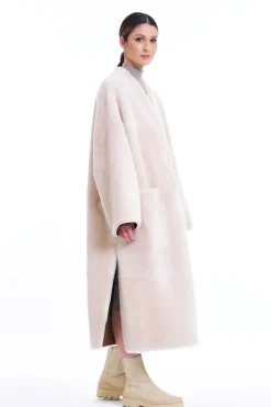Reversible Shearling Coat