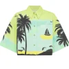 Sail Away Cropped Shirt
