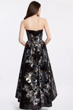 Sequin Embroidered Midi Dress