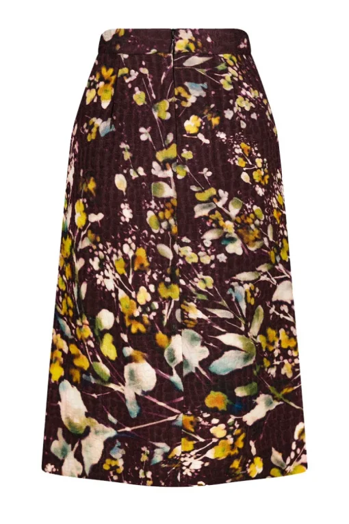 Shea Bleached Floral Skirt
