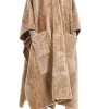 Shearling Cape