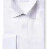Signature Twill Tuxedo Shirt, Contemporary
