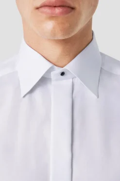 Signature Twill Tuxedo Shirt, Contemporary
