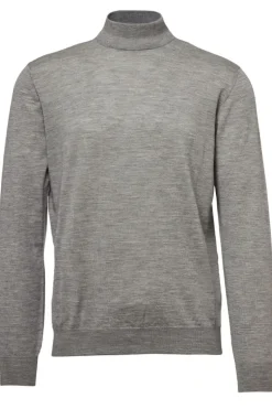 Silk Mockneck Sweater