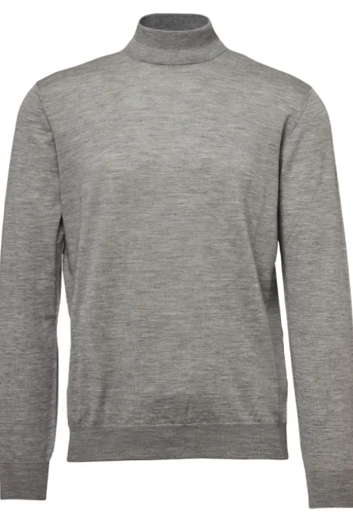 Silk Mockneck Sweater