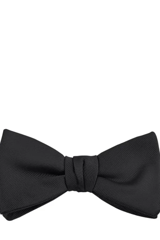 Solid Ribbed Bowtie