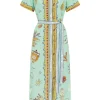 Surrealist Summer Shirtdress
