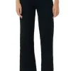 Textured Cropped Pants