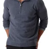The Ryan Mock Zip Sweater