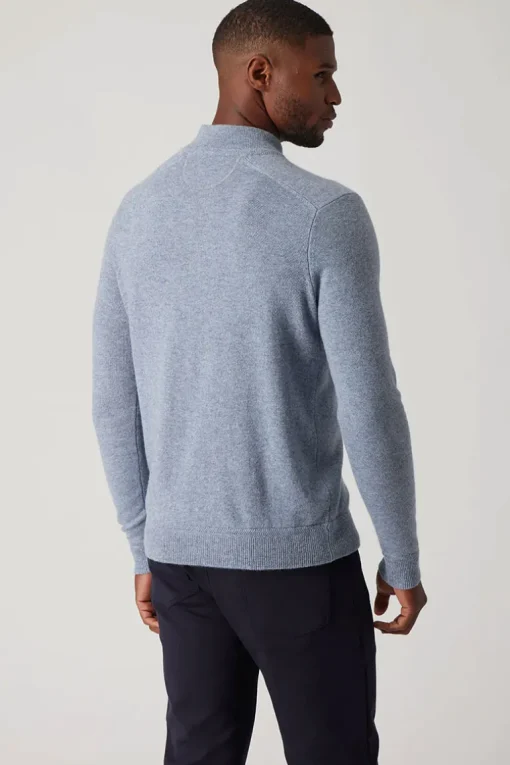 The Ryan Mock Zip Sweater
