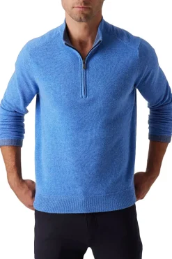 The Ryan Mock Zip Sweater