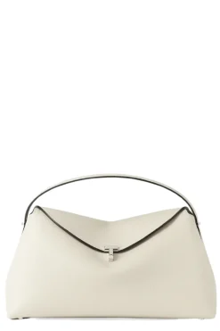 T-Lock Grained-Leather Bag