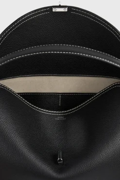 T-Lock Grained-Leather Bag