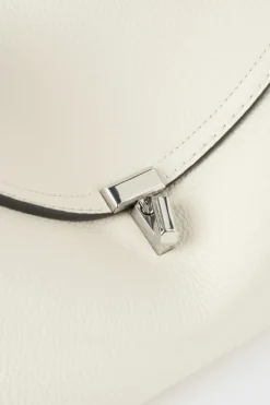 T-Lock Grained-Leather Bag