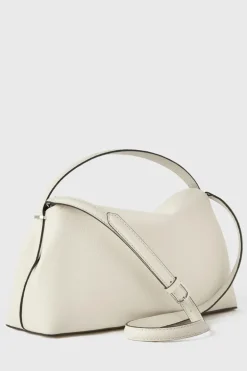 T-Lock Grained-Leather Bag