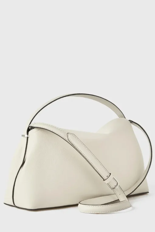 T-Lock Grained-Leather Bag