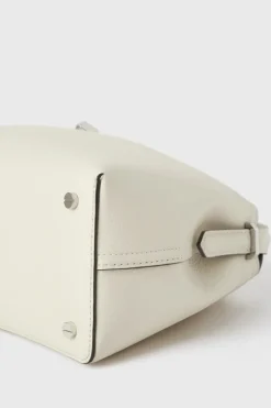T-Lock Grained-Leather Bag