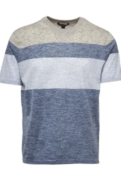 Tri Colorblock Knit Tee
